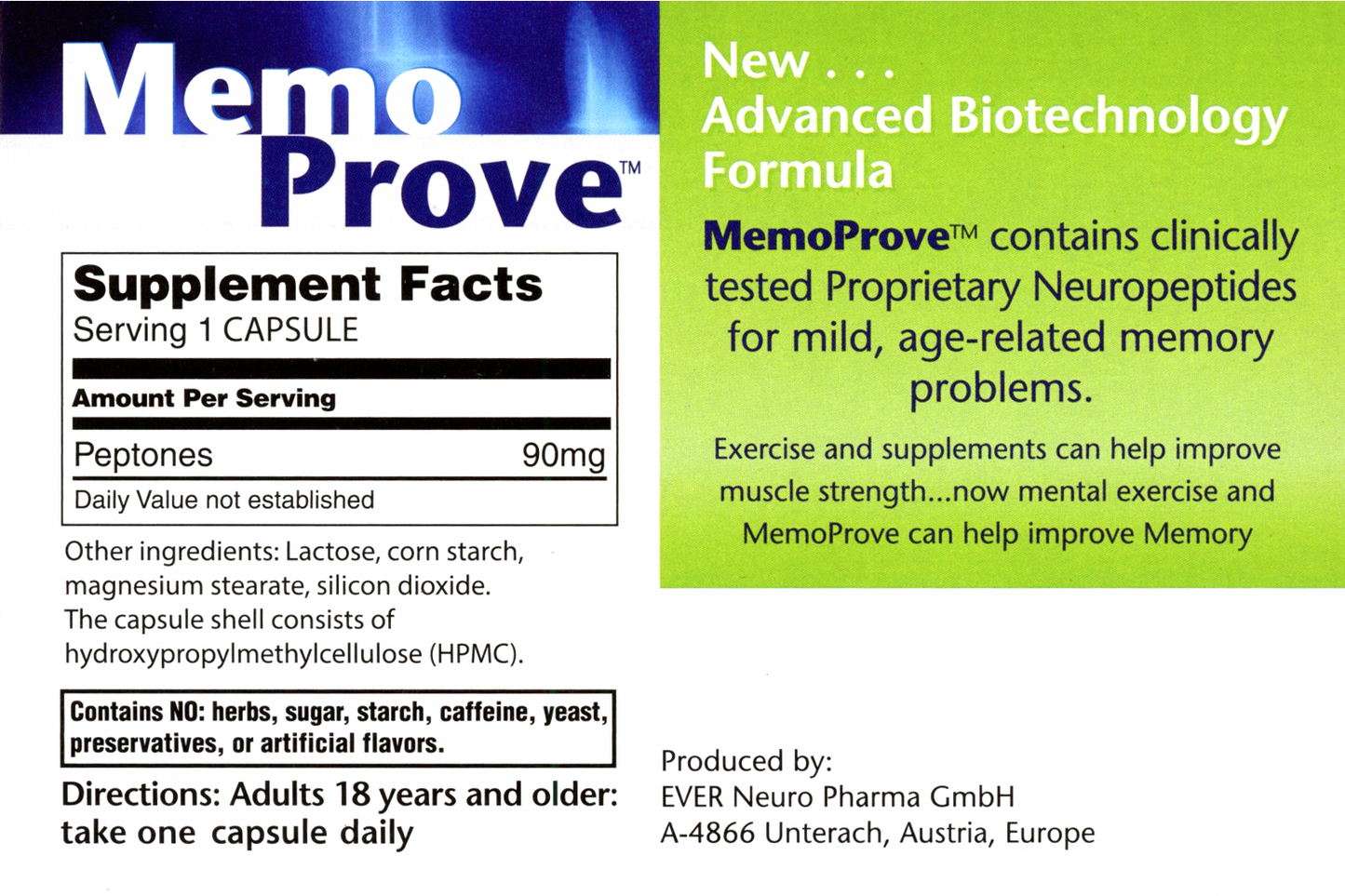 MemoProve © Set of 3